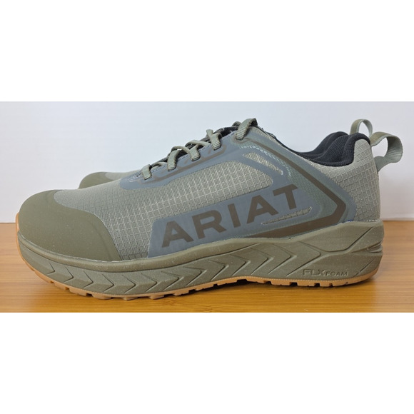 ARIAT‎ WORK 10044351 Men\'s Outpace Composite Toe Safety Shoe Olive Green 8.5D main image 5